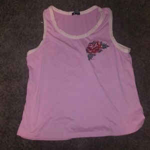 Pink tank top